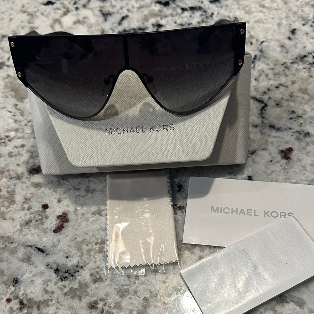 Michael Kors Dark Gray Sunglasses with Case